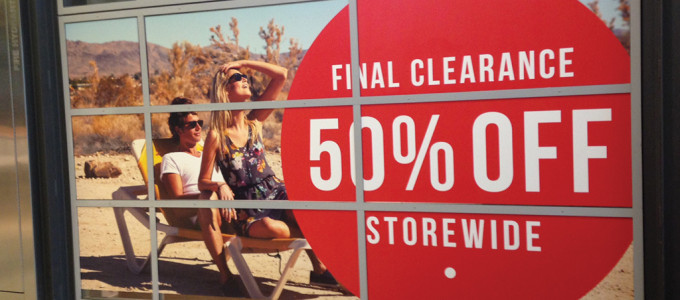 Custom Window Signs