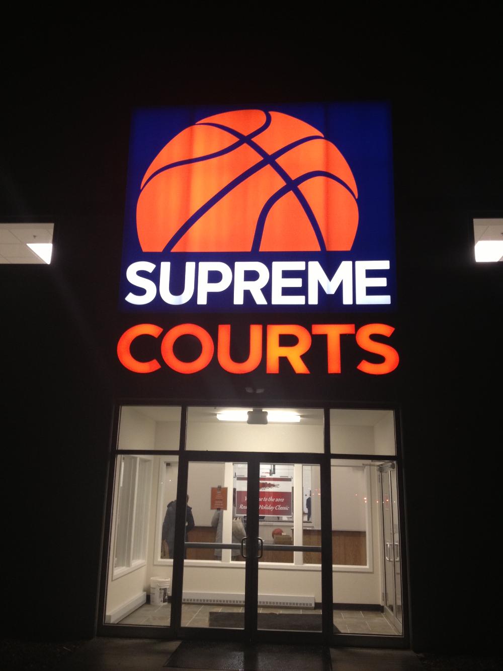 Supreme Courts LED Sign