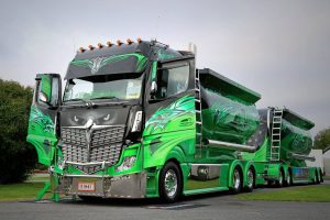 custom semi truck graphics